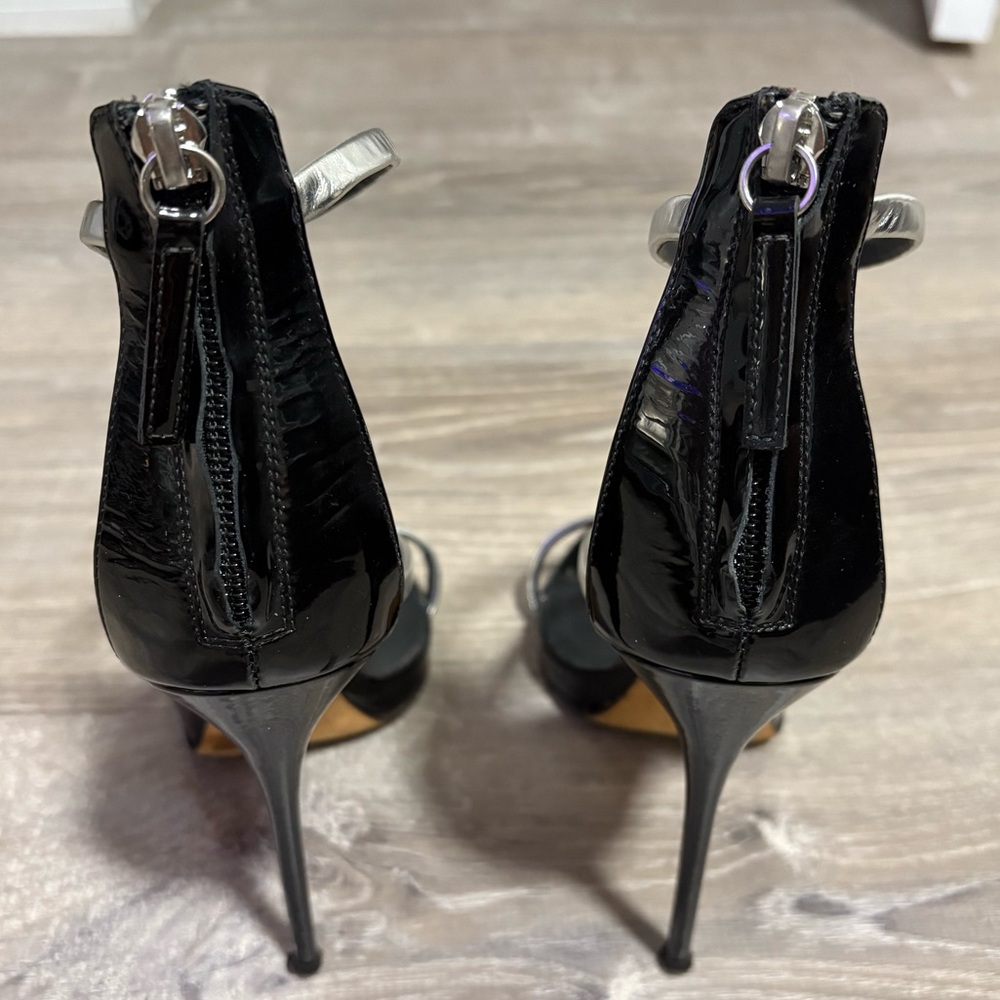 Giuseppe Zanotti Black Patent Leather Heels